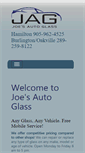 Mobile Screenshot of joesautoglass.ca